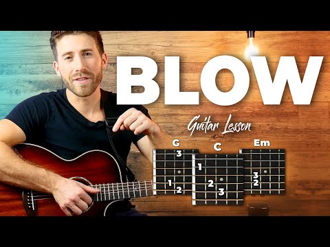 Blow Guitar Tutorial + Full Song Playthrough (Ed Sheeran)