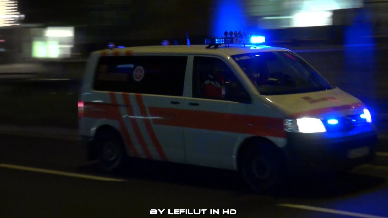 [Was fehlt in der zweiten Aufnahme?] 2x Notarzteinsatzfahrzeug JUH Stuttgart | Dauerhorn
