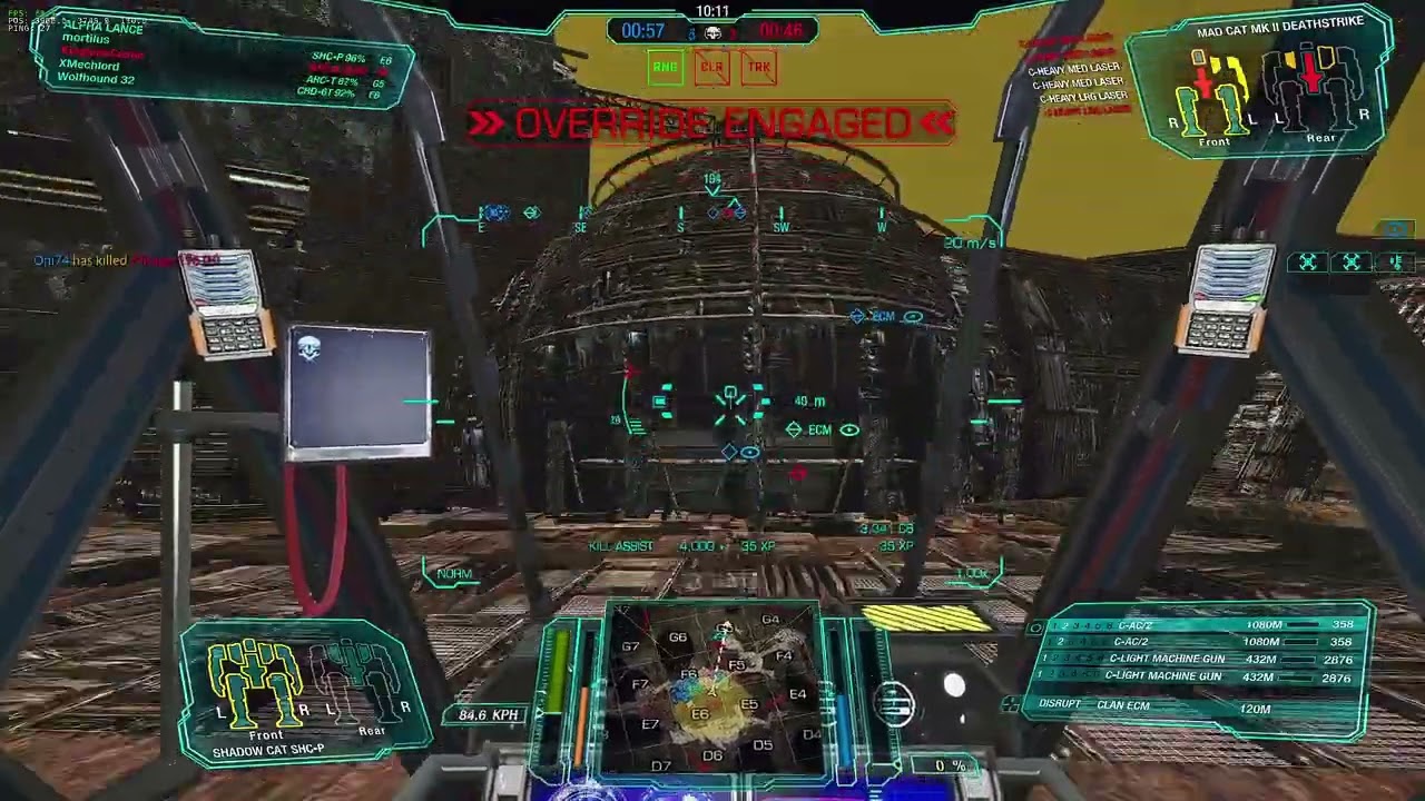 Ballistic harassment with a Shadow Cat SHC-P | MechWarrior Online