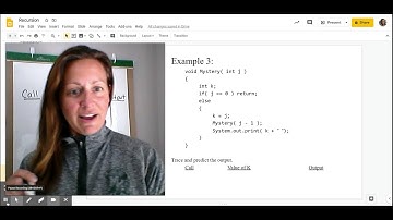 AP CSA Recursion Lesson in Java