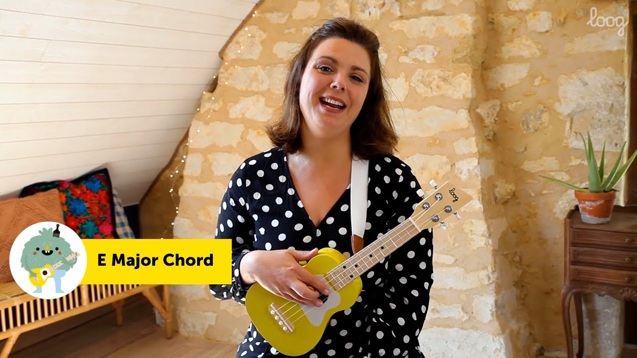 Loog Guitar School - Ukulele Lessons - E Chord