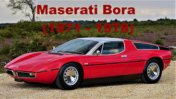 Maserati Bora (1971-1978)  interior, exterior, engines, details and more..