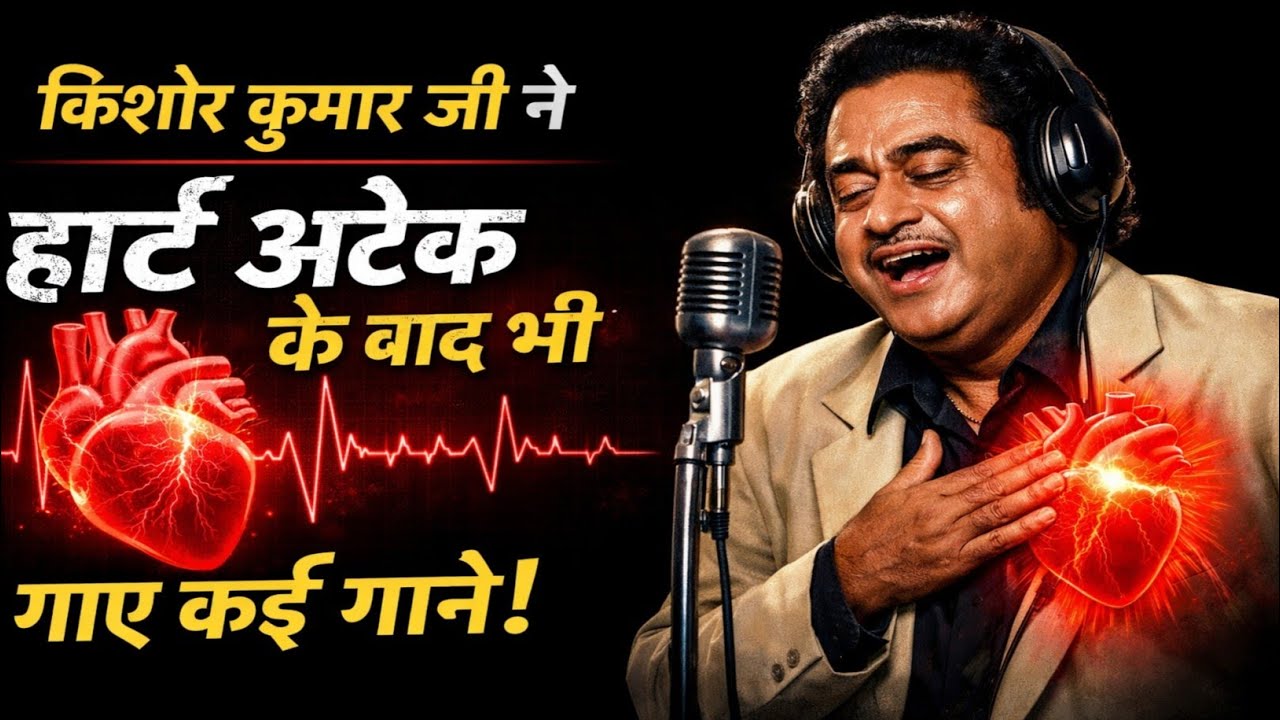 Kishore Kumar song|| किशोर कुमार ने हार्ट अटैक के बाद भी गायक कई गाने||और वह सभी हुए सुपरहिट|| 