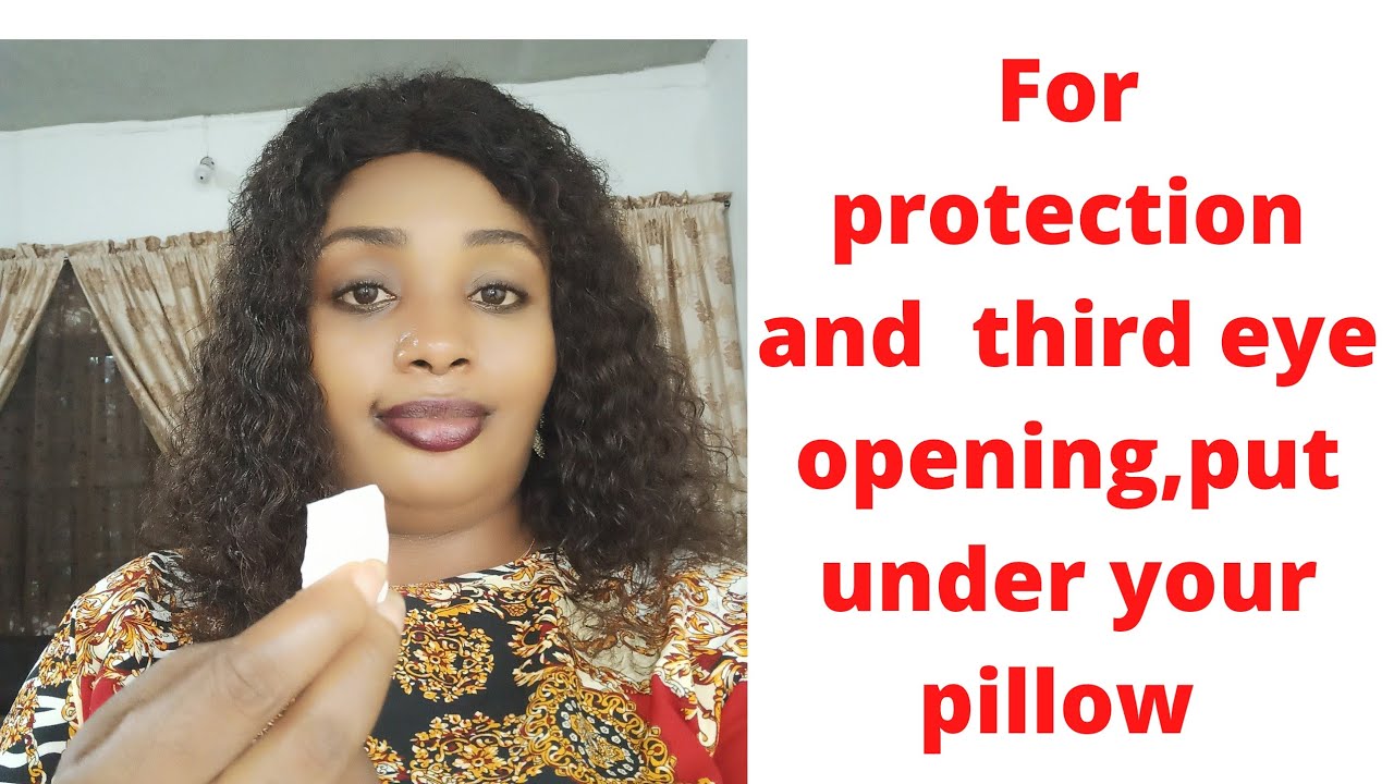 Put under your pillow to know the source of your problem and to protect