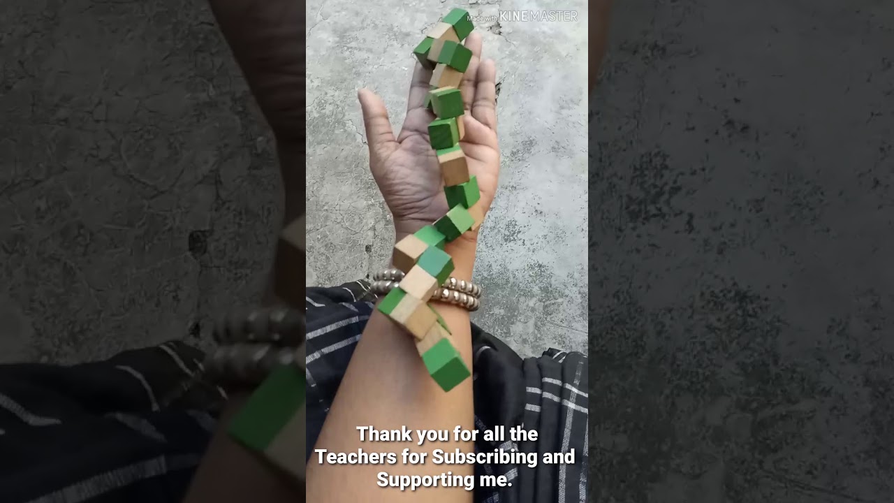 Snake CUBE solving solution in TAMIL