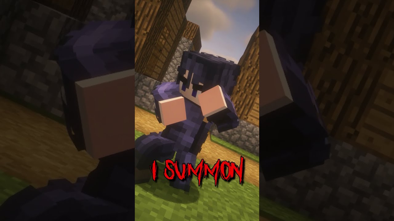 Bro Summoned Mahoraga In Minecraft 