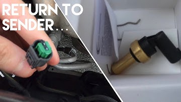 Replacing Corsa D Radiator Coolant Temp Sensor // Fault code P00B3 // NOTaVXR