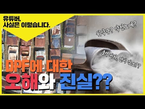 DPF에 대한 오해와 진실??(유튜버, 사실은 이렇습니다)