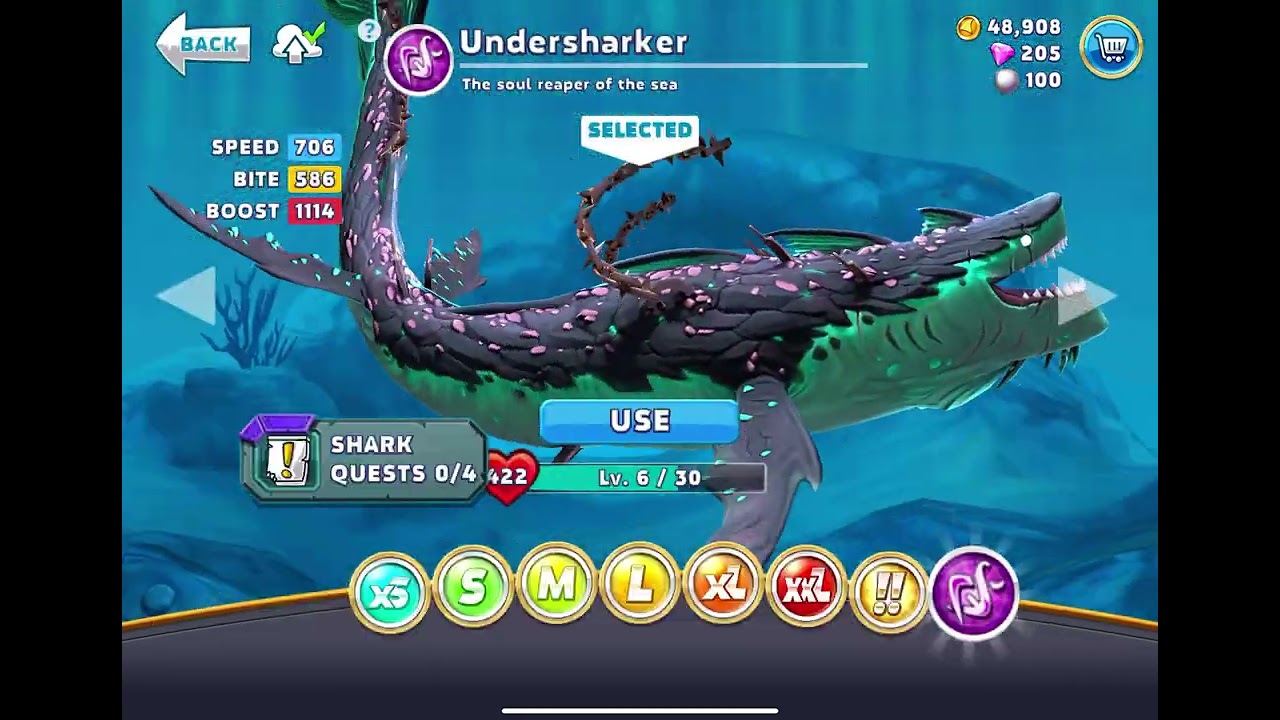 SHIN SHARKJIRA VS UNDERSHARKER IN HUNGRY SHARK WORLD