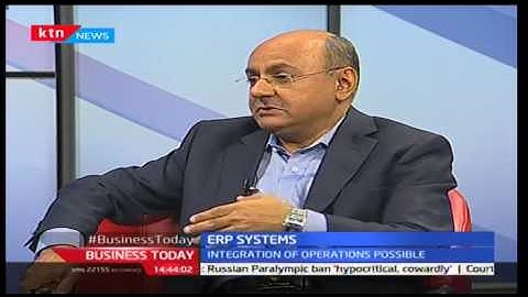 Sailesh Savani Interview on KTN News Kenya on ERP Systems