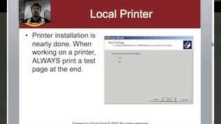 Printer Installations
