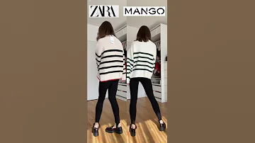 MANGO vs ZARA ВЕСНА 2022 | Стильные вещи на весну 2022 от популярных брендов