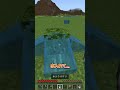 見たことない水ブロック #マイクラ #マインクラフト