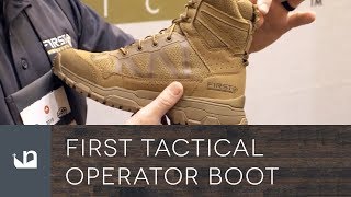 first tactical operator boots