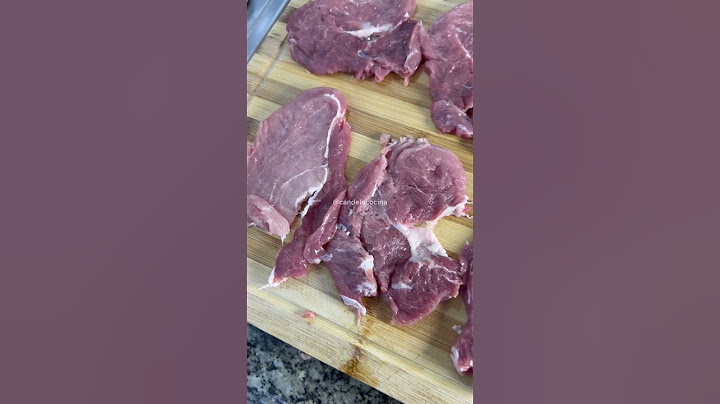 Como preparar Lomo de cerdo con salsa de durazno