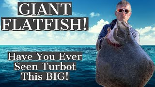 The BIGGEST Turbot I Have Ever Caught! -  Sea Fishing UK