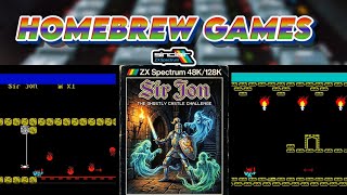Sir Jon - New ZX-Spectrum Game 2026