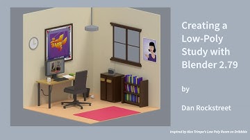Blender 2.79 Tutorial 2/8: Creating a Low Poly Room