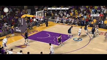MC gets an Alley-oop from LeBron | NBA 2K20 mobile mod by Nikzworld Official