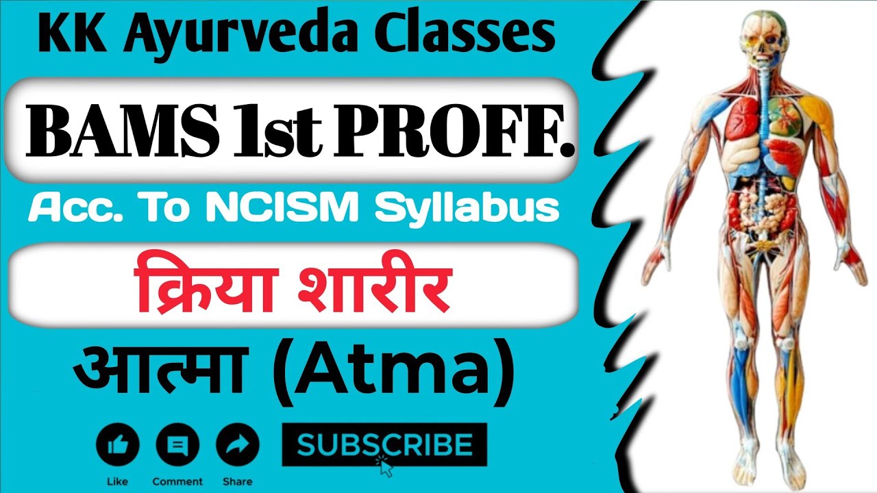 Aatma BAMS 1st Year | आत्मा | Kriya Shaarir | क्रिया शारीर