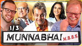 MUNNA BHAI Movie Reaction Part 1/3 | Sanjay Dutt | Arshad Warsi | Boman Irani | Sunil Dutt