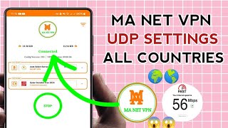 How To Setup MA NET VPN with all Country UDP Settings for Secure Browsing screenshot 5