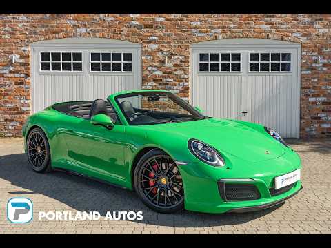 2016/66 PORSCHE CARRERA S PDK IN VIPER GREEN WITH BLACK LEATHER INTERIOR