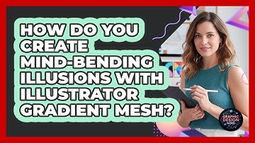 How Do You Create Mind-bending Illusions With Illustrator Gradient Mesh? - Graphic Design Nerd