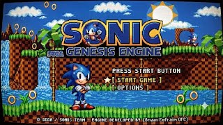 Sonic Genesis Engine - Trailer Oficial (Disponível no Builda Create and Play em breve)