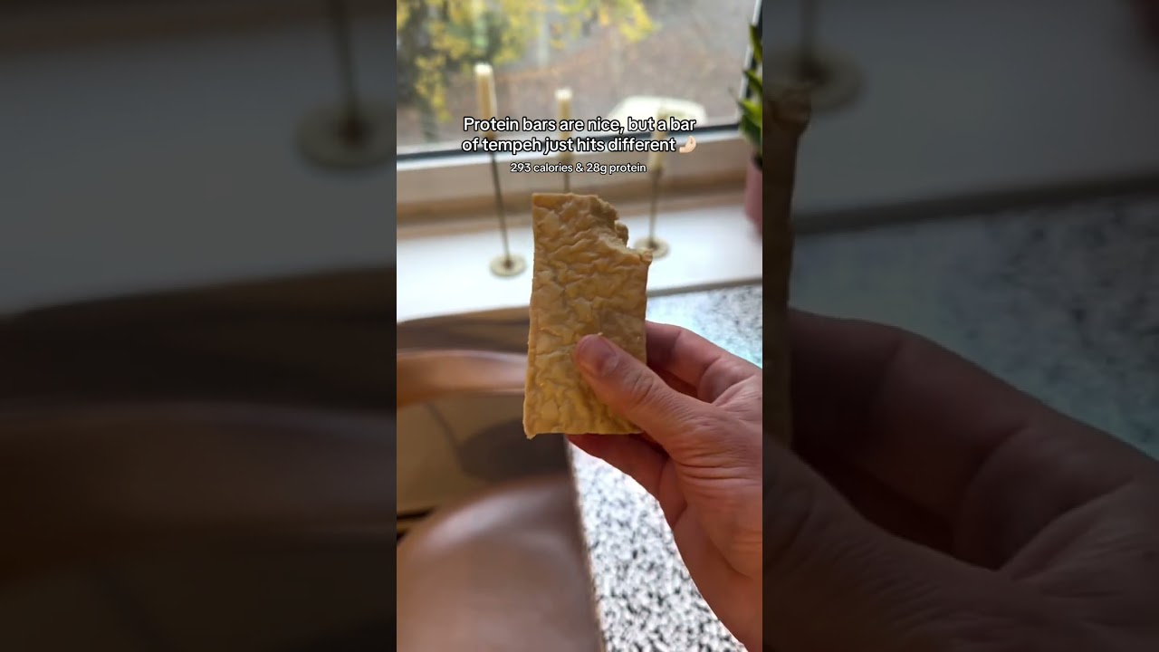 From now on its only tempeh for me 🤝