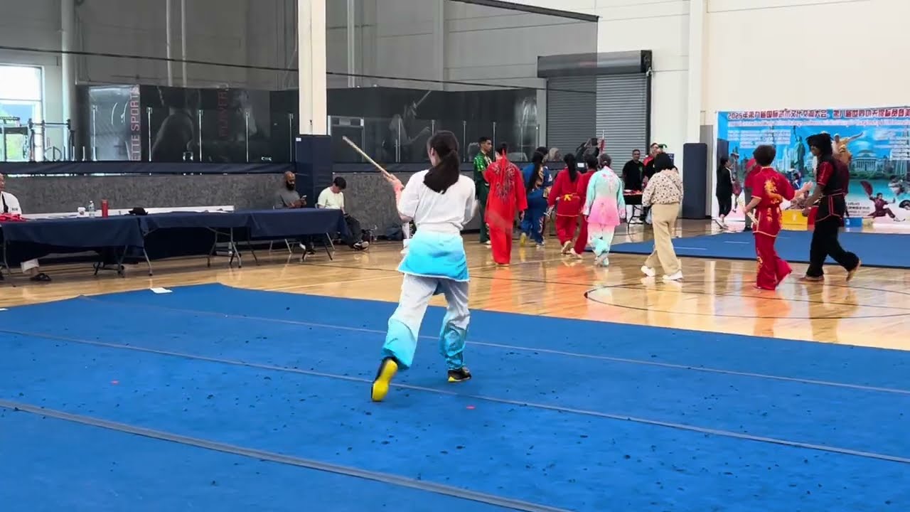 Ohio Wushu Competition 2025 - Adv. Three Section Staff