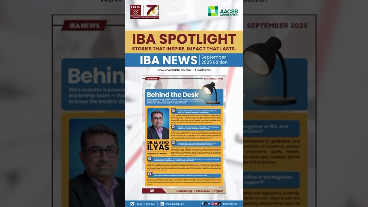 The September 2025 edition of IBA News is now live on our website!