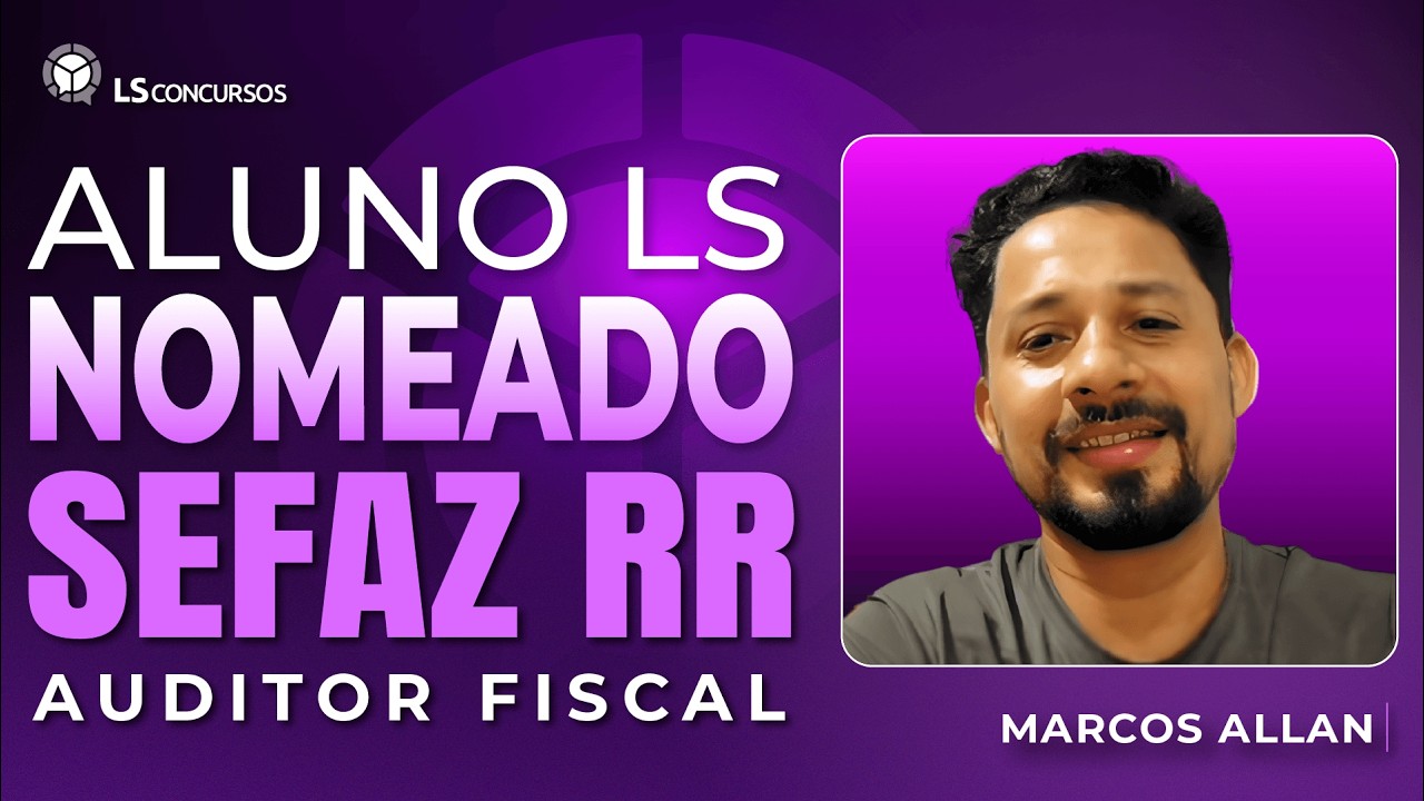 Entrevista com Marcos Allan dos Santos Brito - NOMEADO Sefaz RR