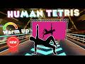 Human Tetris | Immersive Interactive Warm Up | Viral Interactive Game FULL VERSION