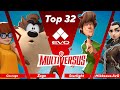 Courage &amp; Zage Vs. Starlight &amp; Mikkeaux.AvG | Top 32 | MultiVersus EVO 2022