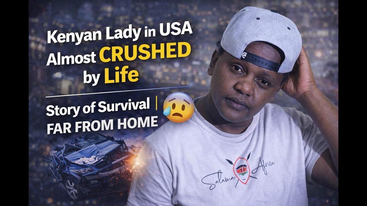 Kenyan lady in USA  almost crushed by life in USA