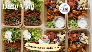 🔥2 COMIDAS KETO ALTAS EN PROTEINA EN CAS | LO QUE COMO EN UN DIA KETO | VLOG 2057 | Manu Echeverri