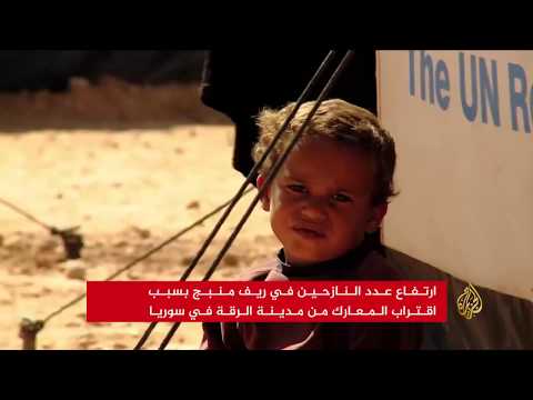 ارتفاع عدد النازحين في ريف منبج