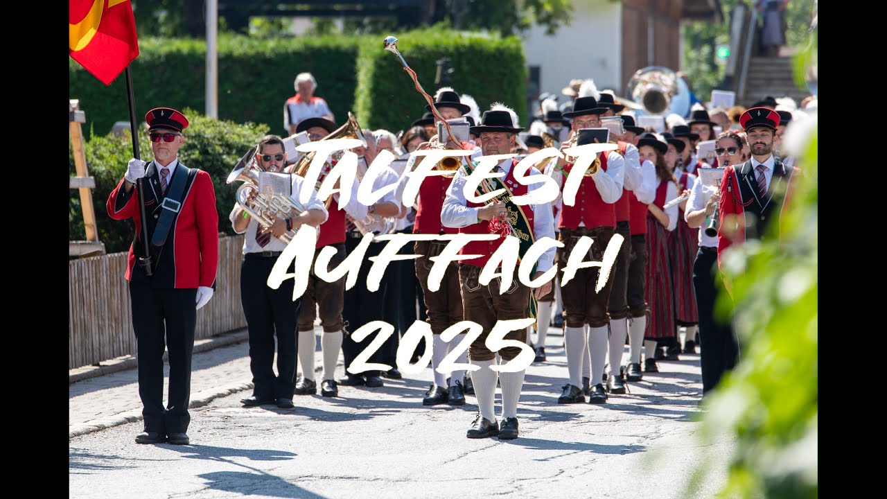 Talfest Auffach Wildschönau 2025 Umzug - Ungeschnitten - Plus Bonus!