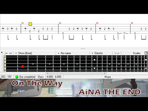 On The Way (Bass TAB) - AiNA THE END