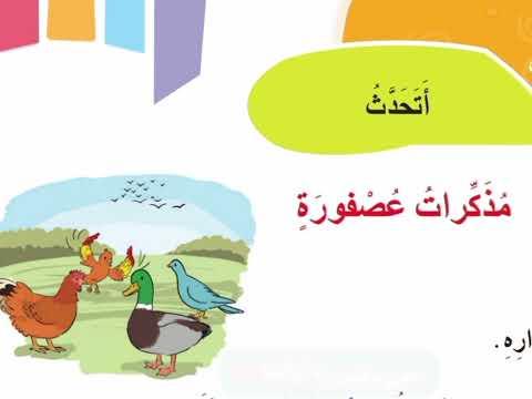 أسئلة و أجوبة النص السماعي مذكرات عصفورة مستوى الثالث ابتدائي المدرسة الرائدة في المغرب