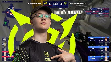 PHZY YOUNG GUN RETAKE 3K WITH AWP VS NAVI |NAVI VS NIP| BLAST SEMIFINALS