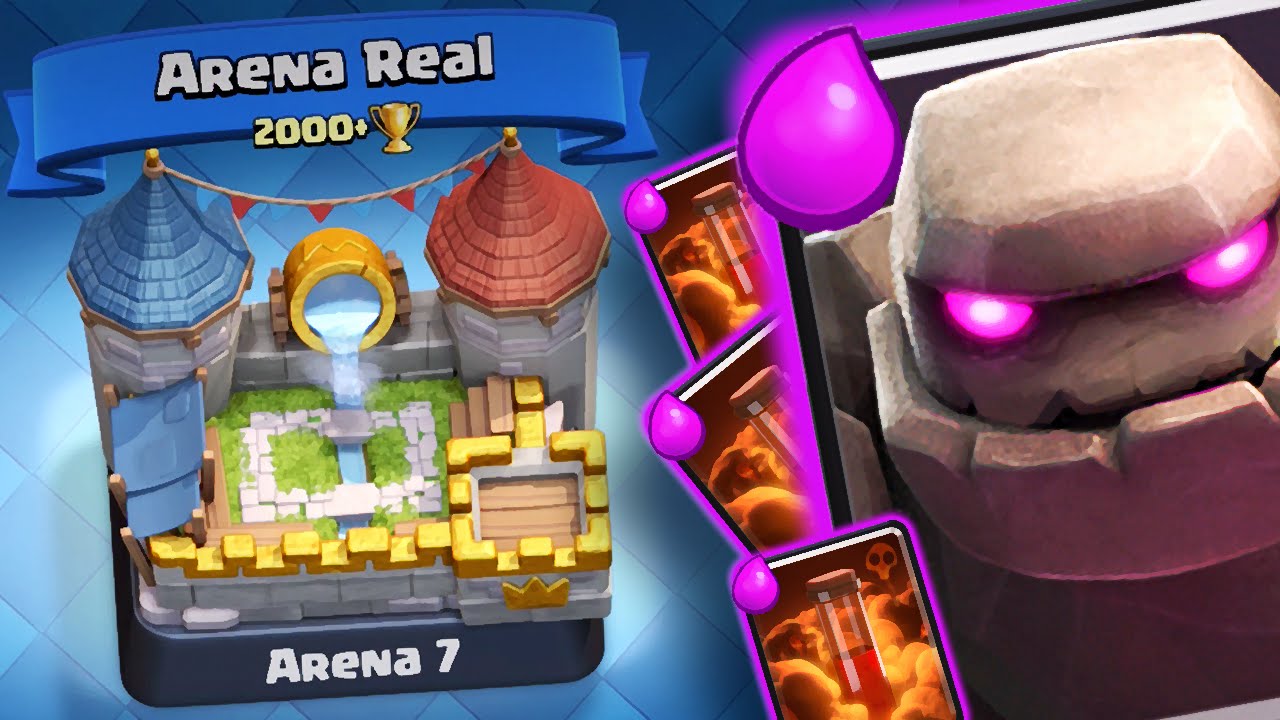 Clash Royale Magic Archer Deck Arena 7 - DECK ARENA 7 PARA NÍVEL 6 - CLASH ROYALE - YouTube