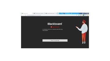 #How to fix Blackboard sign on error#