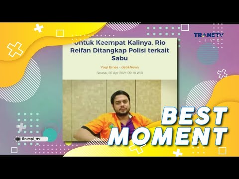 RIO REIFAN Kembali TERJERAT Kasus NARKOBA | Best Moment #Rumpi (20/4/21)