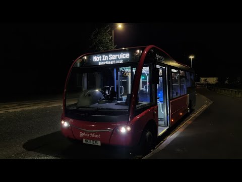 HOLDING GEARS + GETS UP TO SPEED: NK16BXU/0676 - Go North East: Optare Solo SR M925