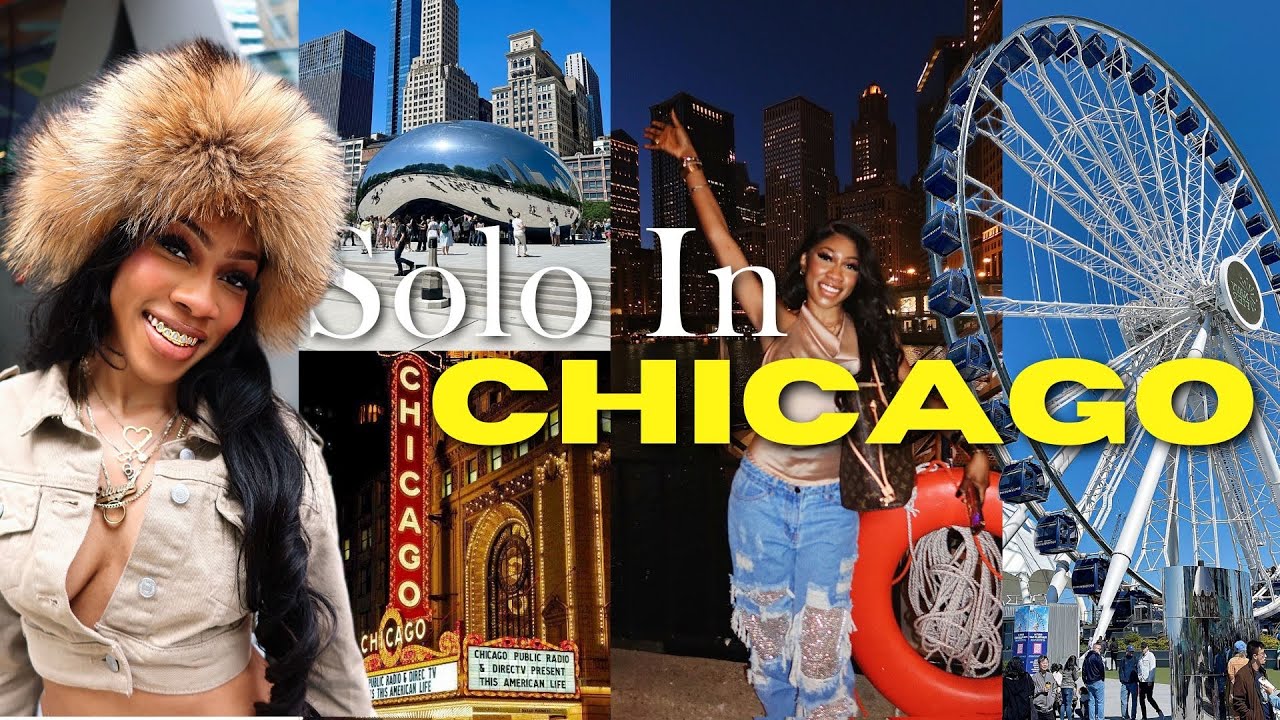 Chicago Vlog | Exlporing The City ALONE! Boat ride, New Foods, Nightlife, & Things To-do In Chicago