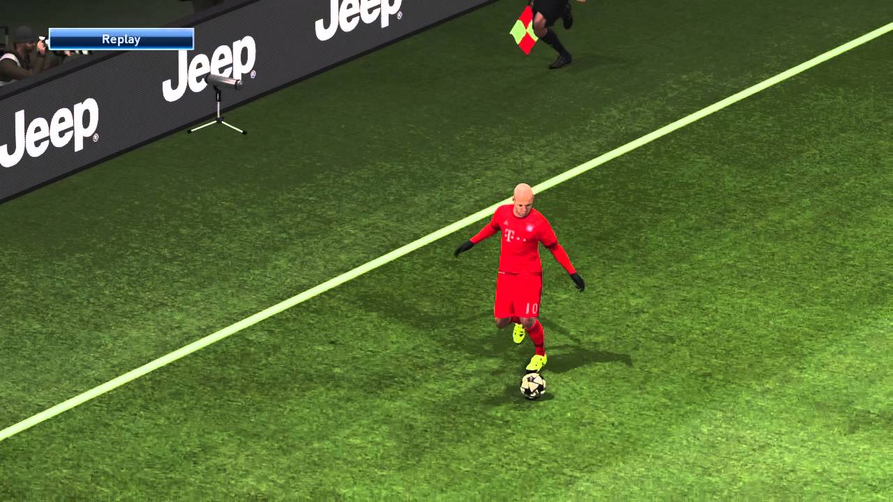 Pro Evolution Soccer 2016 Robben classic goal
