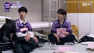 [ep 2] boys planet keita meeting his roommates (chen kuan jui, kei, ma jing xiang)