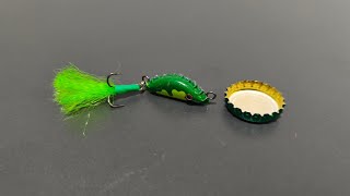 How I make fishing lures in five minutes.